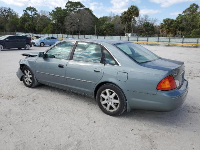 4T1BF28B7YU108706 - 2000 TOYOTA AVALON XL GREEN photo 2