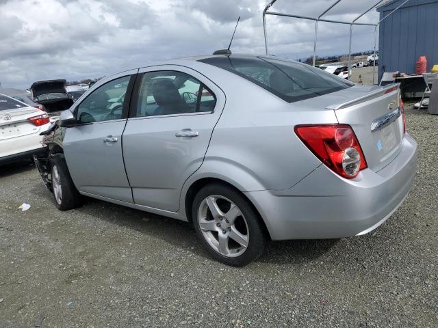 1G1JE5SB8G4146241 - 2016 CHEVROLET SONIC LTZ SILVER photo 2