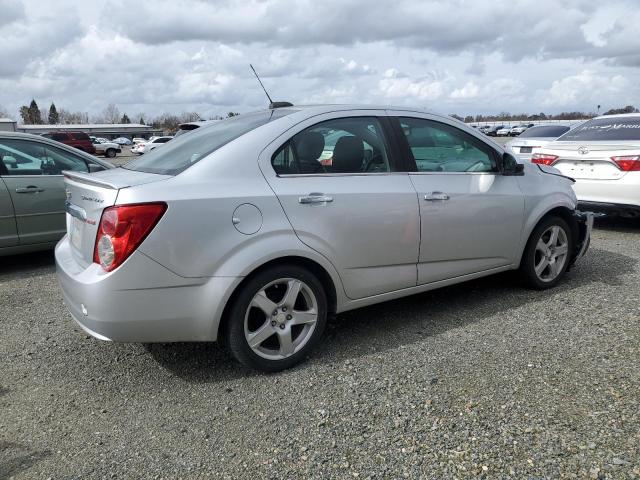 1G1JE5SB8G4146241 - 2016 CHEVROLET SONIC LTZ SILVER photo 3