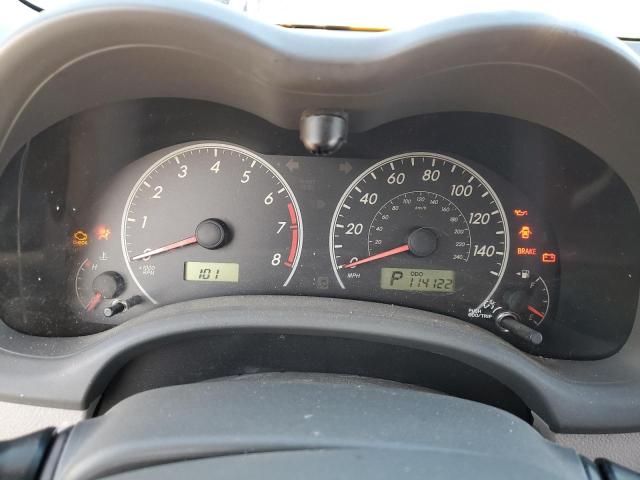 JTDBU4EE4A9101029 - 2010 TOYOTA COROLLA BASE BLACK photo 9