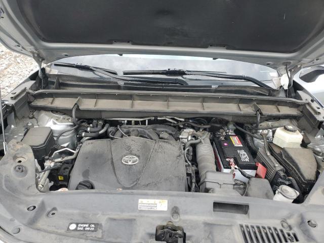 5TDGZRAH6LS030621 - 2020 TOYOTA HIGHLANDER XLE 银色 照片 12