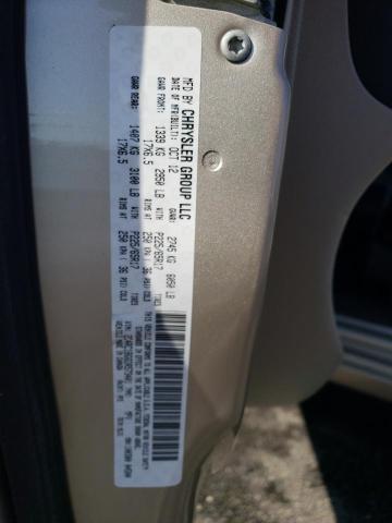 2C4RC1BG6DR573401 - 2013 CHRYSLER TOWN & COU TOURING თაფლისფერი ფოტო 13