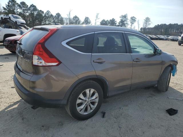 5J6RM4H72DL064804 - 2013 HONDA CR-V EXL BROWN photo 3