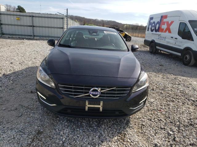 YV126MFK3G2413238 - 2016 VOLVO S60 PREMIER BLUE photo 5