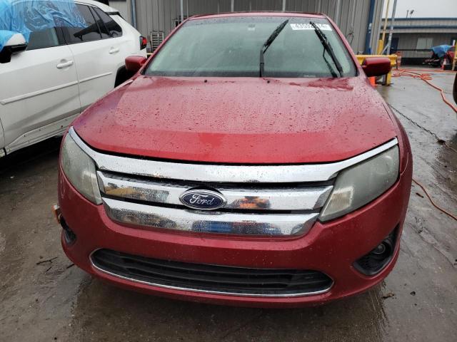 3FAHP0HA0CR154861 - 2012 FORD FUSION SE RED photo 5