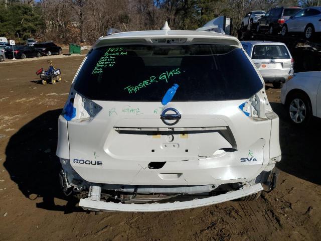 KNMAT2MV9KP515781 - 2019 NISSAN ROGUE S WHITE photo 6