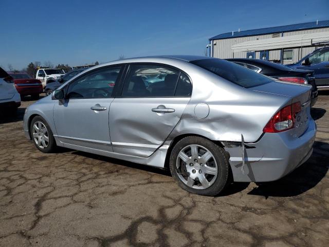 2HGFA1F51AH321351 - 2010 HONDA CIVIC LX SILVER photo 2