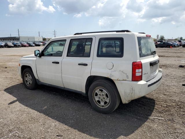 1J8FF28W18D550849 - 2008 JEEP PATRIOT SP WHITE photo 2