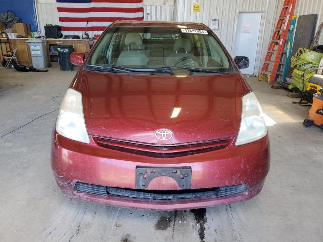 JTDKB22U253069373 - 2005 TOYOTA PRIUS RED photo 5