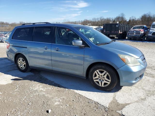 5FNRL38465B027560 - 2005 HONDA ODYSSEY EX BLUE photo 4