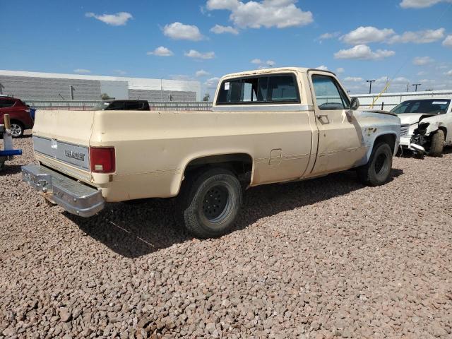 1GCER14K5HJ151709 - 1987 CHEVROLET R10 YELLOW photo 3