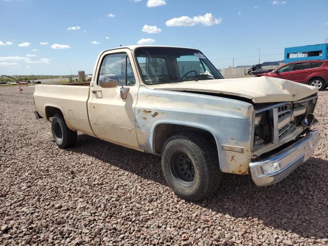 1GCER14K5HJ151709 - 1987 CHEVROLET R10 YELLOW photo 4