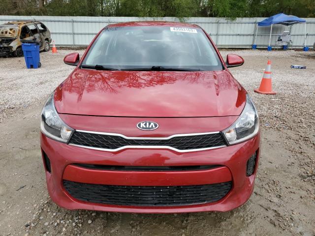 3KPA24AB3KE204176 - 2019 KIA RIO S RED photo 5