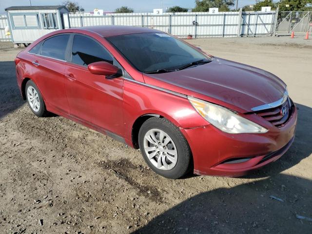 5NPEB4AC1CH355640 - 2012 HYUNDAI SONATA GLS MAROON photo 4