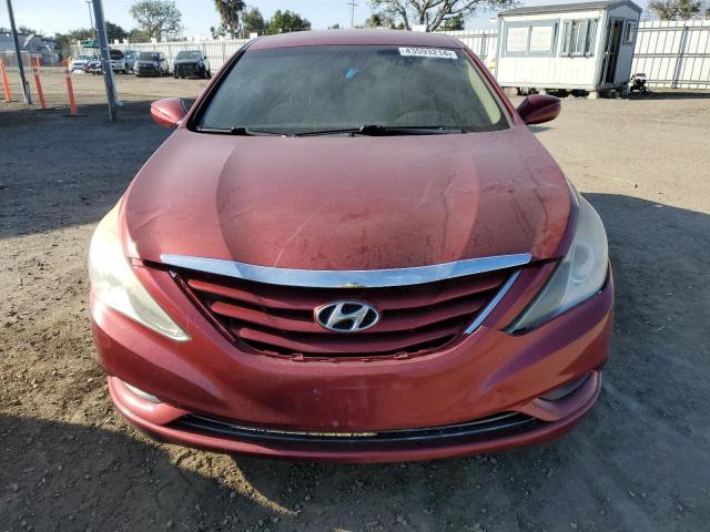 5NPEB4AC1CH355640 - 2012 HYUNDAI SONATA GLS MAROON photo 5