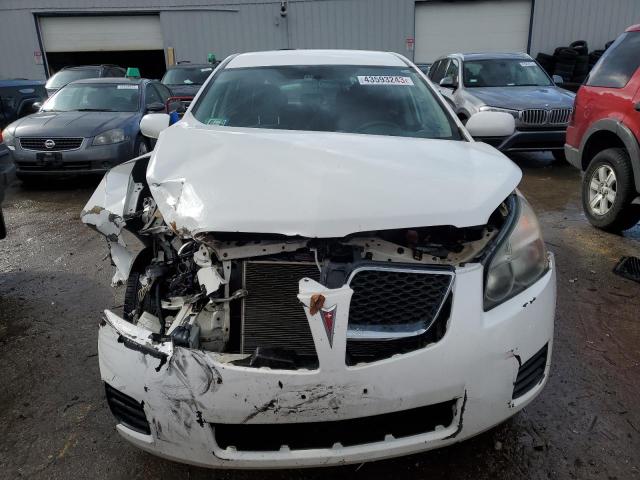 5Y2SP67819Z470856 - 2009 PONTIAC VIBE WHITE photo 5