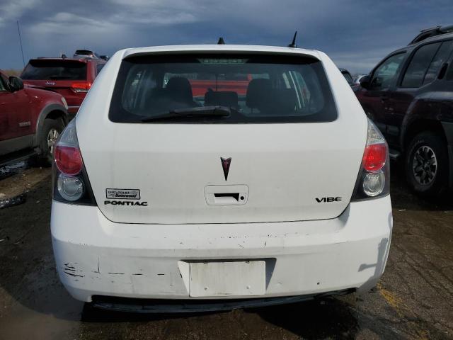 5Y2SP67819Z470856 - 2009 PONTIAC VIBE WHITE photo 6