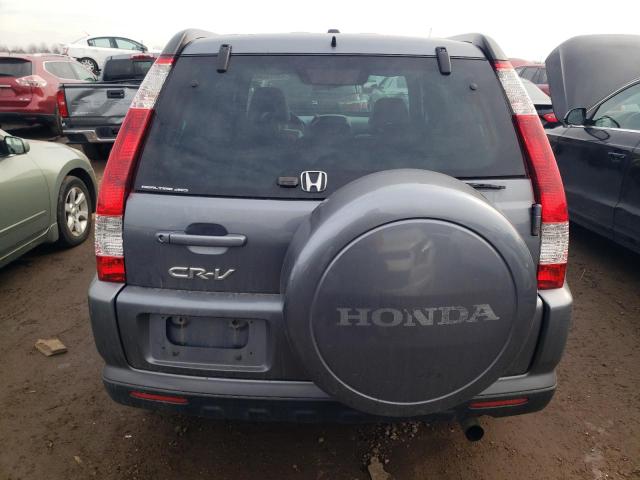 JHLRD789X5C029621 - 2005 HONDA CR-V SE GRAY photo 6