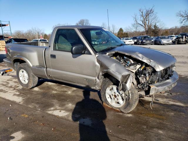 1GCDT14W1YK143746 - 2000 CHEVROLET S TRUCK S10 SILVER photo 4