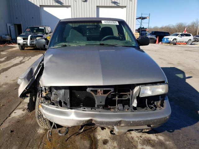 1GCDT14W1YK143746 - 2000 CHEVROLET S TRUCK S10 SILVER photo 5