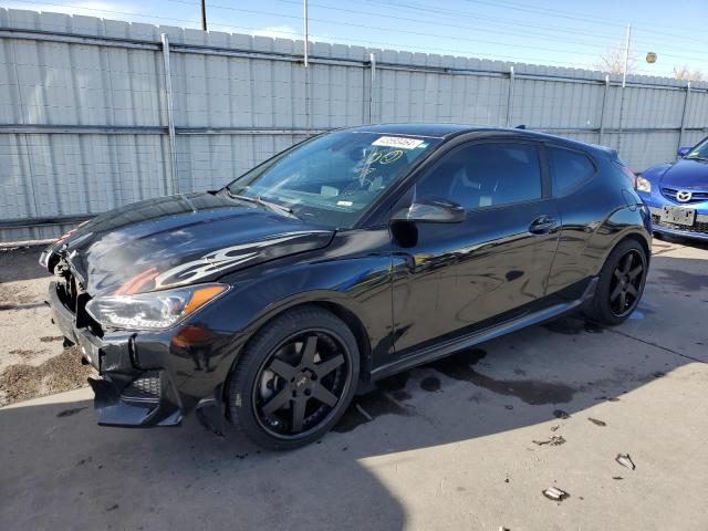 KMHTH6AB2KU014370 - 2019 HYUNDAI VELOSTER TURBO BLACK photo 1