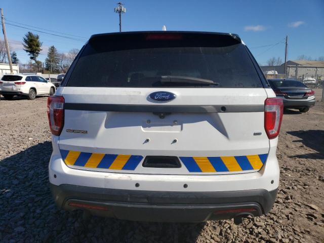 1FM5K8ARXGGC35658 - 2016 FORD EXPLORER P WHITE photo 6