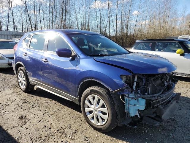 KNMAT2MVXJP548433 - 2018 NISSAN ROGUE S BLUE photo 4