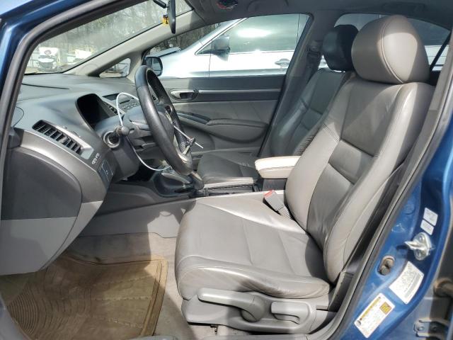 2HGFA16979H360315 - 2009 HONDA CIVIC EXL ლურჯი ფოტო 7