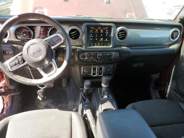 1C4HJXEN1NW176427 - 2022 JEEP WRANGLER U SAHARA BURGUNDY photo 8