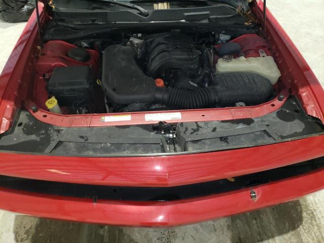 2C3CDYAG8CH130642 - 2012 DODGE CHALLENGER SXT RED photo 11