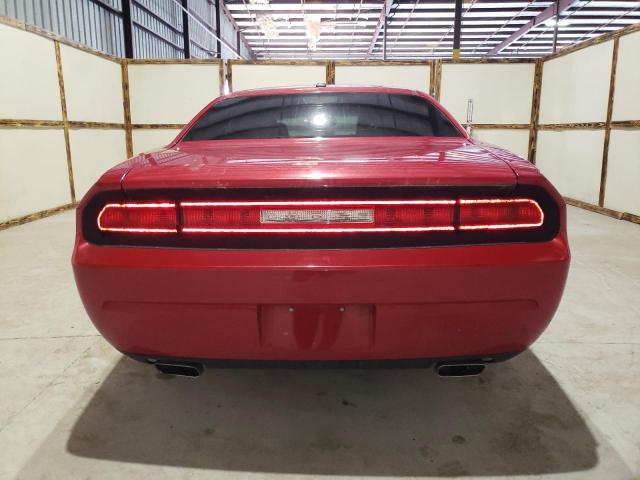 2C3CDYAG8CH130642 - 2012 DODGE CHALLENGER SXT RED photo 6