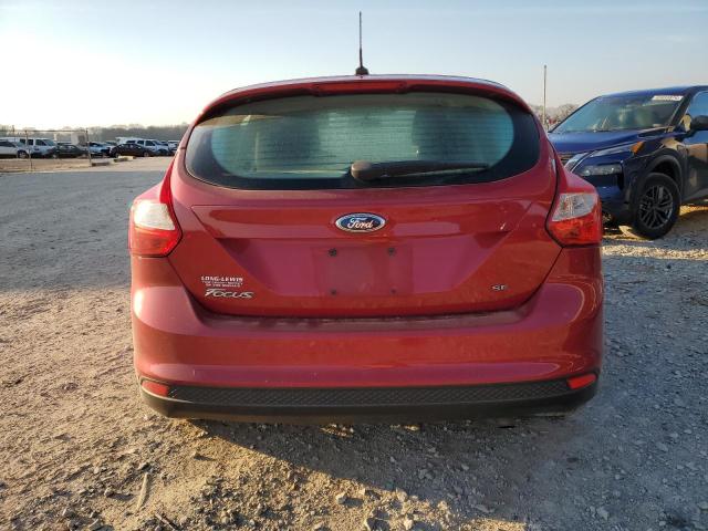 1FAHP3K29CL150907 - 2012 FORD FOCUS SE RED photo 6