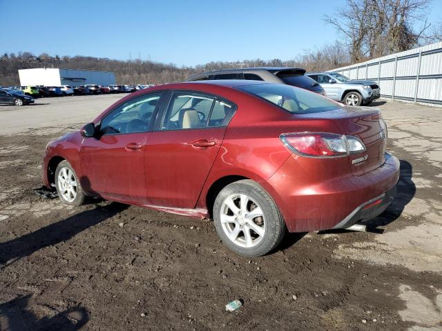 JM1BL1SG6A1214860 - 2010 MAZDA 3 I RED photo 2