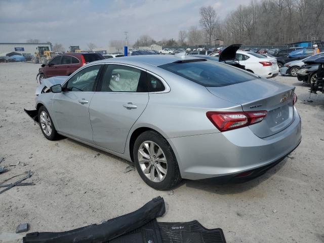 1G1ZD5ST4LF002568 - 2020 CHEVROLET MALIBU LT SILVER photo 2