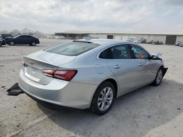 1G1ZD5ST4LF002568 - 2020 CHEVROLET MALIBU LT SILVER photo 3