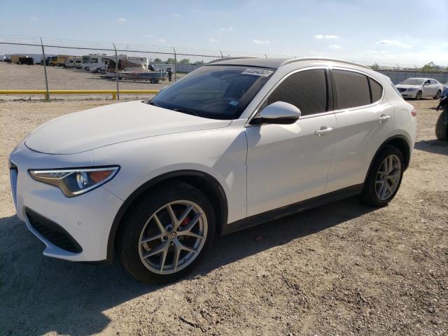 ZASFAKBN2J7B93778 - 2018 ALFA ROMEO STELVIO TI WHITE photo 1