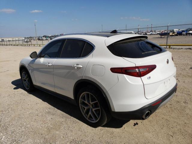 ZASFAKBN2J7B93778 - 2018 ALFA ROMEO STELVIO TI WHITE photo 2