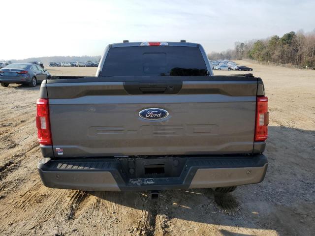 1FTFW1E51MKD19873 - 2021 FORD F150 SUPERCREW GRAY photo 6