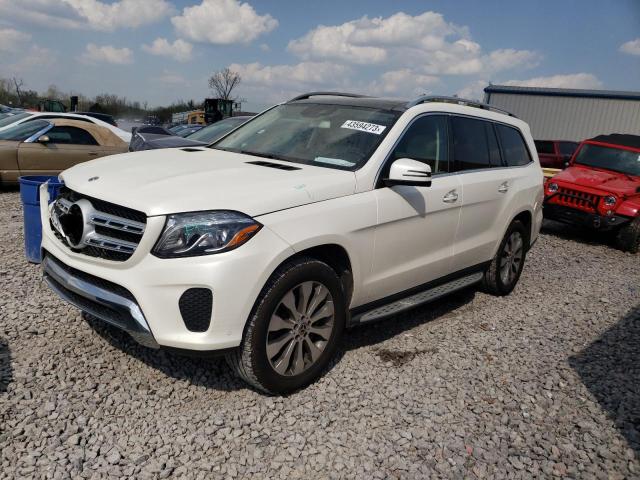 4JGDF6EE7KB217815 - 2019 MERCEDES-BENZ GLS 450 4MATIC WHITE photo 1