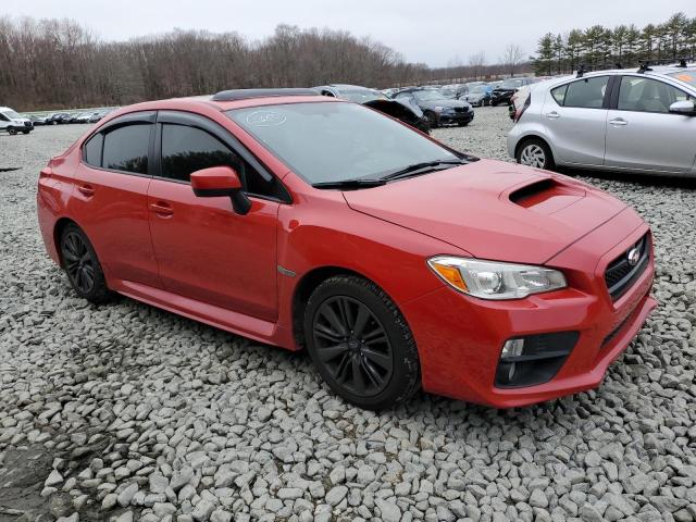 JF1VA1D69F9817873 - 2015 SUBARU WRX PREMIUM RED photo 4