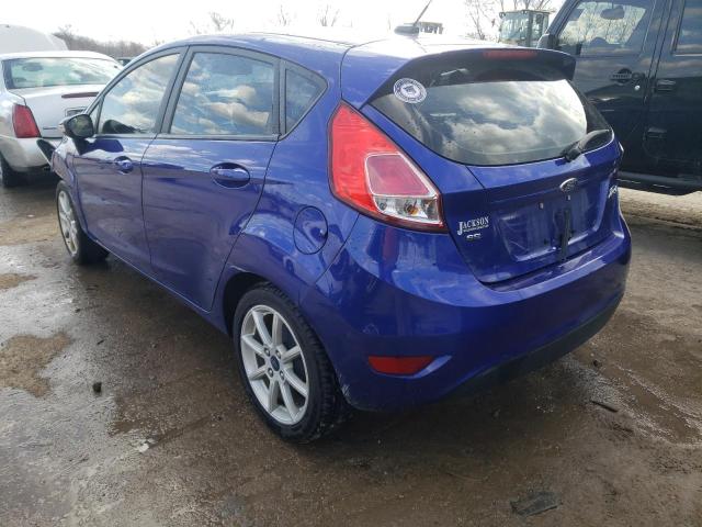 3FADP4EJ9FM205642 - 2015 FORD FIESTA SE BLUE photo 2