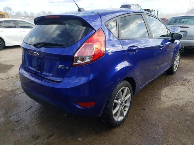 3FADP4EJ9FM205642 - 2015 FORD FIESTA SE BLUE photo 3