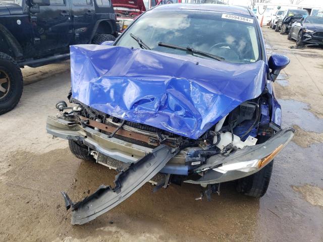 3FADP4EJ9FM205642 - 2015 FORD FIESTA SE BLUE photo 5