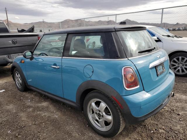 WMWMF33519TW79780 - 2009 MINI COOPER BLUE photo 2