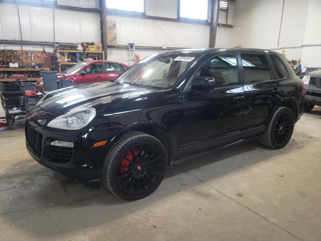 WP1AC29P18LA91165 - 2008 PORSCHE CAYENNE TURBO BLACK photo 1