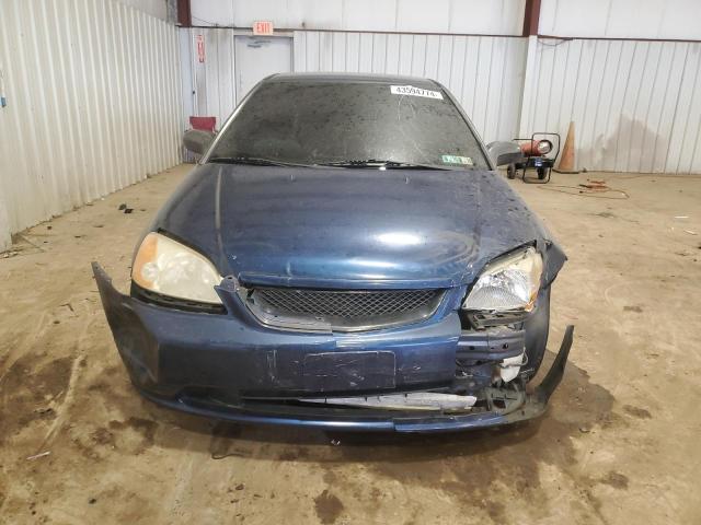 1HGEM225X3L077980 - 2003 HONDA CIVIC LX BLUE photo 5