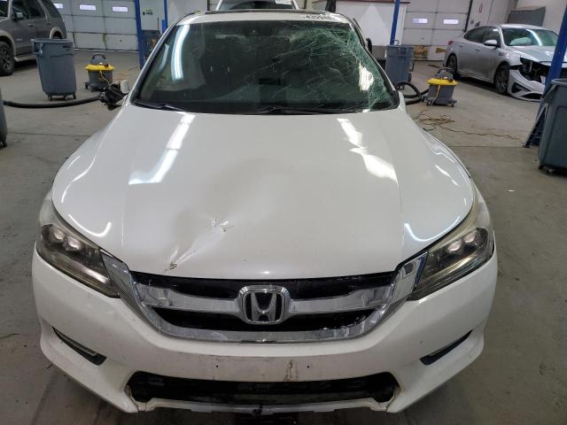 1HGCR3F95DA801759 - 2013 HONDA ACCORD TOURING WHITE photo 5