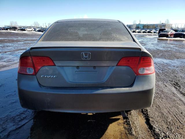 2HGFA16988H108913 - 2008 HONDA CIVIC EXL GRAY photo 6