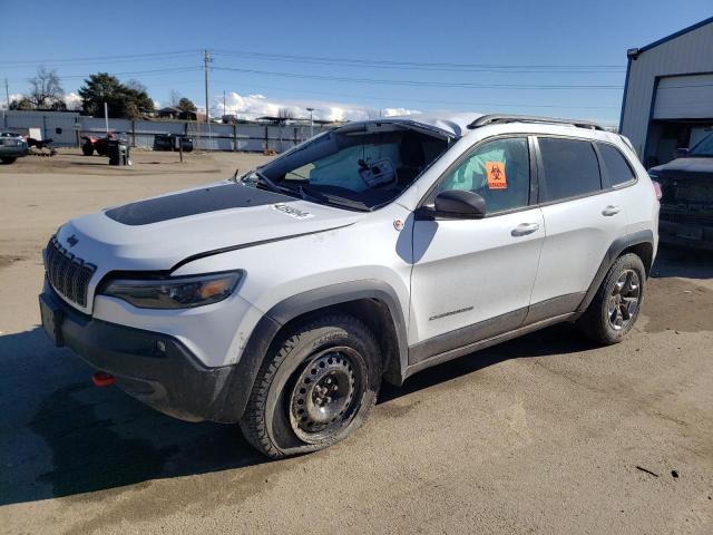 1C4PJMBX1KD362590 - 2019 JEEP CHEROKEE TRAILHAWK WHITE photo 1