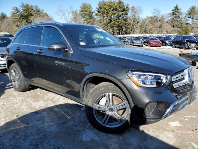 W1N0G8EBXNV326668 - 2022 MERCEDES-BENZ GLC 300 4MATIC BLACK photo 4